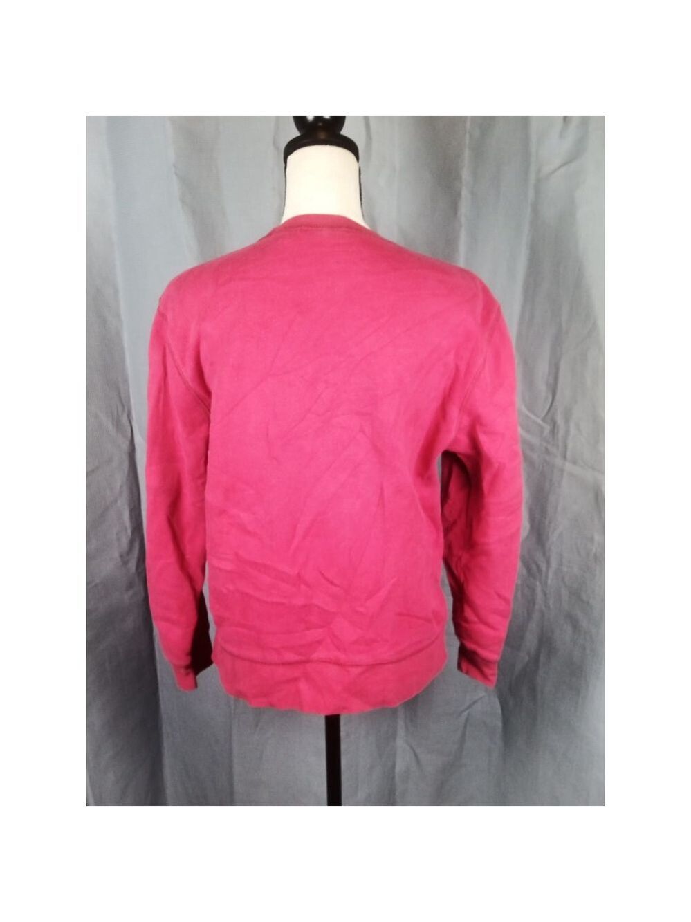 Classic Elements Red Embroidered Sweatshirt Medium - Picture 3 of 5